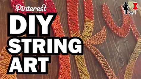 Diy String Art Corinne Vs Pin 30 Youtube