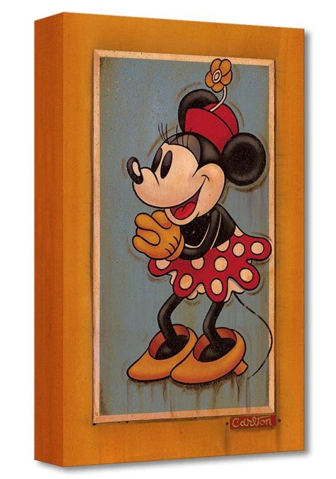 Vintage Minnie By Trevor Carlton Disney Artwork Treasures On