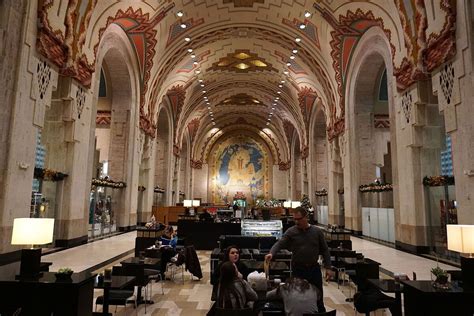 Guardian Building Art Deco Lobby Detroit Michigan Atlas Obscura
