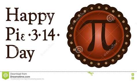 Happy Pi Day March 14 Stock Vector Illustration Of Design 76584318