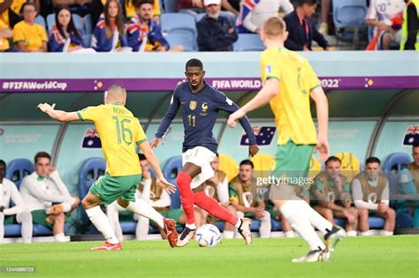 11 Ousmane Dembele During The Fifa World Cup 2022 Group D Match