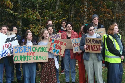 Climate Activism In Durham The Bubble