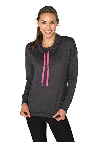 Rbx Active Womens Lightweight Sweater Knit Cowl Neck Pullover With Ribbed Trim Cowl Neck