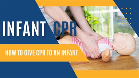 Infant Cpr How To Perform Cpr On Infant 0 1 Year Old