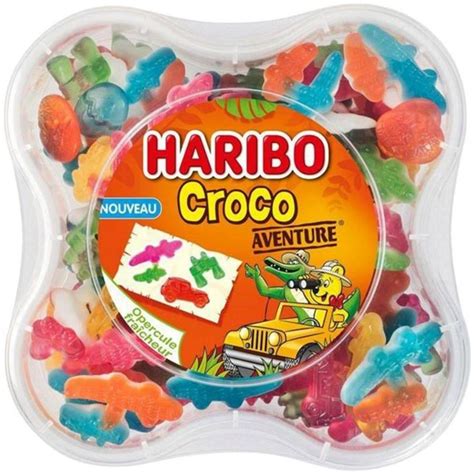 Haribo Croco Aventure Boîte De 570g Bonbons