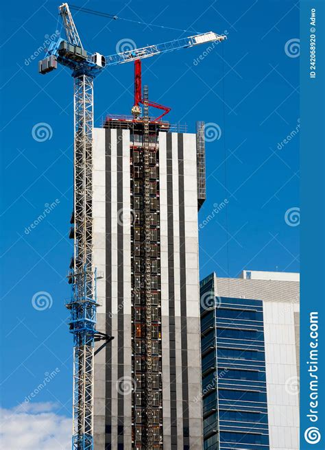 Office Building Construction Stock Photo Image Of Frame Cement