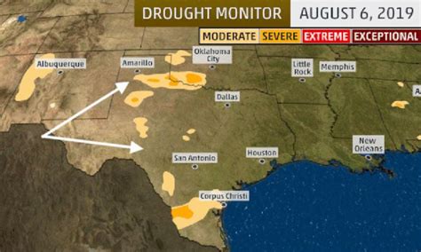 A Flash Drought Is Now Developing In Parts Of Texas And Oklahoma After