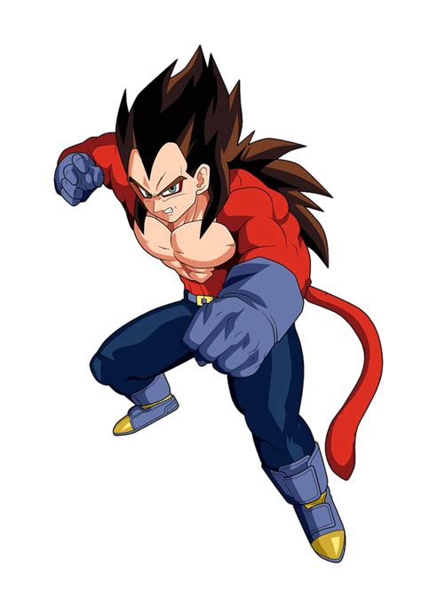 Vegeta Ssj4 Render By Luishatakeuchiha On Deviantart