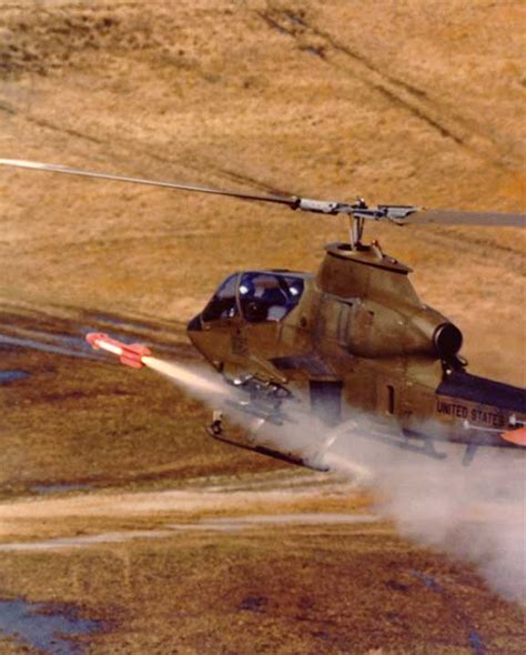 Ah 1r Test Firing A Hellfire Missile