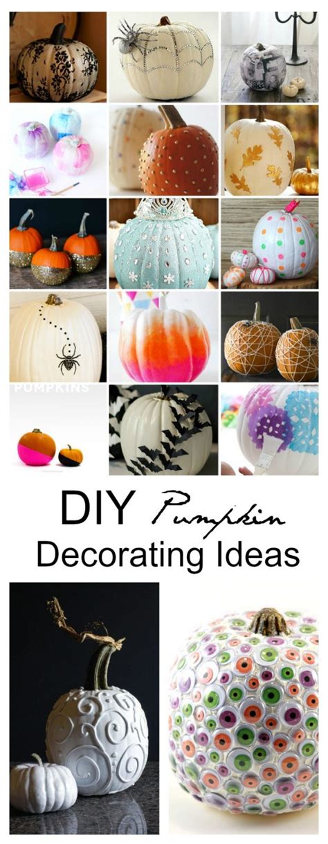 Diy Pumpkin Decorating Ideas The Idea Room
