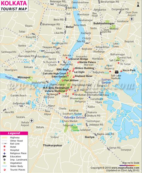 Kolkata Map Map Of Kolkata India India Maps Maps India