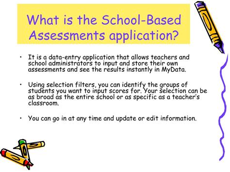 Ppt Entering School Based Assessments Powerpoint Presentation Id692773