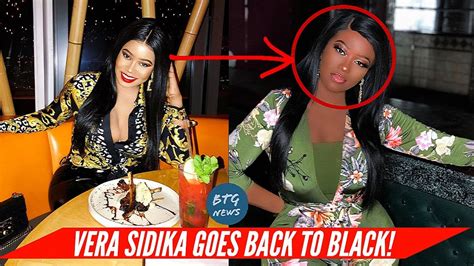 Vera Sidika New Look Goes ‘black Again Btg News Youtube