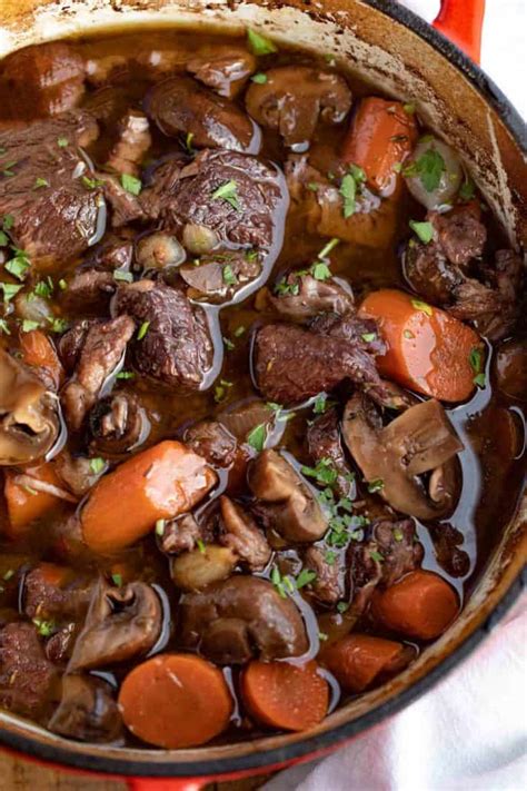 It tasty, but the portions were smaller than i expected. Beef Bourguignon - Dinner, then Dessert