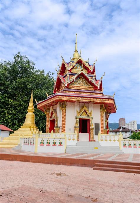 thai buddhist temple in penang malaysia stock image image of religious gold 31442451