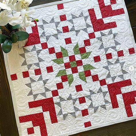 Create A Lovely Snowflake Quilt In Any Color Theme Quilting Digest