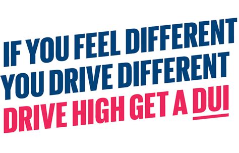 ‘if You Feel Different You Drive Different Nhtsa Campaign Targets