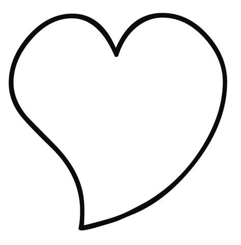 Heart Coloring Page And Coloring Book