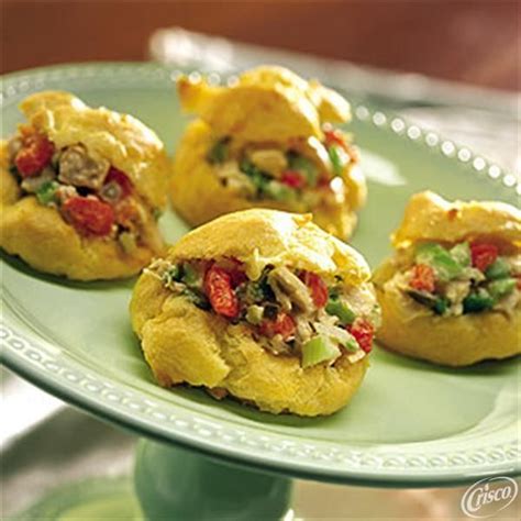 Chicken Salad Puffs From Crisco Appetizer Recipes Cooking Recipes