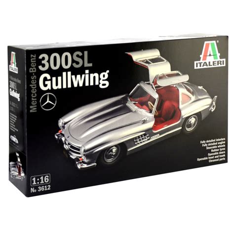 Maquette Mercedes 300sl Gullwing 116 Italeri 3612