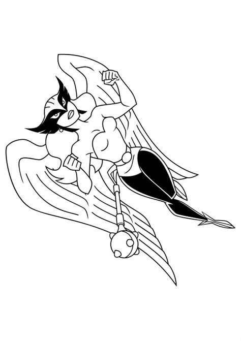 Hawkgirl Coloring Pages Justice League Coloring Pages Colorings Cc