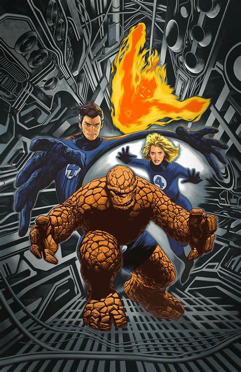 Fantastic Four By Travis Charest Travis Charest Fantastic Four