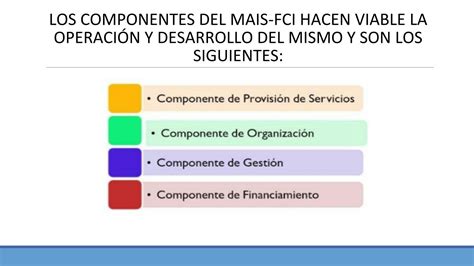 Solution Componentes Del Modelo De Atencion Integral De Salud Familiar