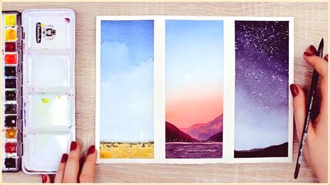 Collection by light up the box • last updated 4 days ago. Easy Watercolor Painting Ideas for Beginners Step by Step ...