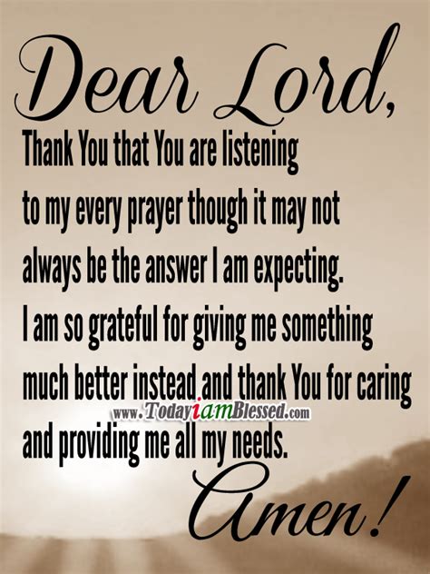 Thank God For Answering My Prayers Quotes Shortquotescc