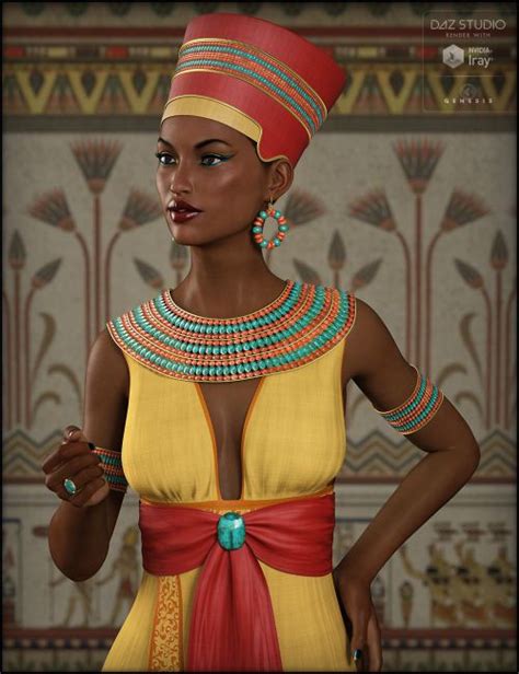 Egyptian Mega Bundle Characters Outfits Hair Poses And Lights D