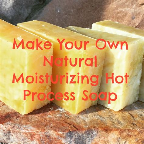 How To Make Your Own Hot Process Soap My Favorite Natural Hot