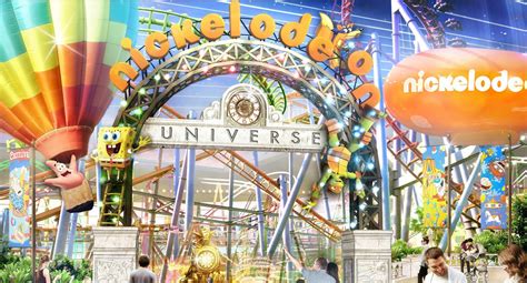 Nickelodeon Universe Largest Indoor Amusement Park In North America