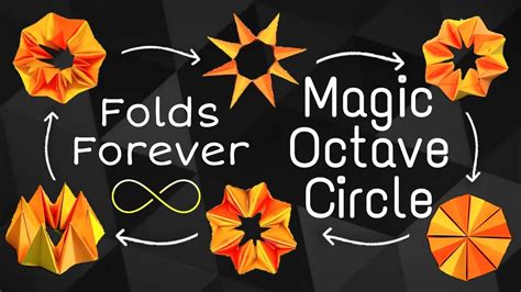 How To Make Easy Origami Of Magic Circle Fireworks Fun Paper Toy