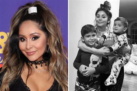 Jersey Shore Star Nicole Snooki Polizzis Oldest Son Lorenzo 8 Looks All Grown Up In Rare