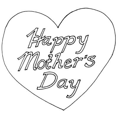 Mothers Day Coloring Pages Collection 2010