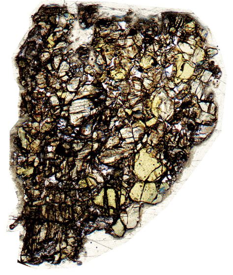 Nwa 6704 Meteorite Thin Section Hdr Achondrite Ungrouped Flickr