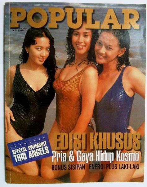 Jual Majalah Popular 113 Juni 1997 Special Swimsuit Trio Angels