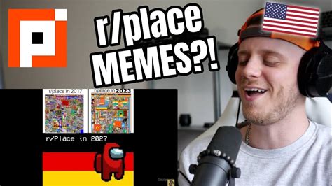 american reacts to reddit r place memes youtube