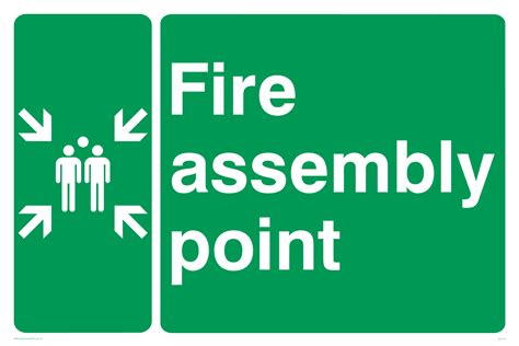 Fire Assembly Point From Safety Sign Supplies