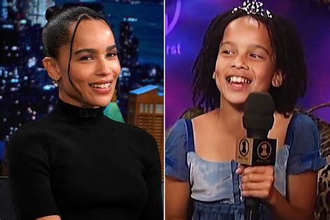 Zoë Kravitz Remembers Singing No Scrubs When Dad Lenny Kravitz Took