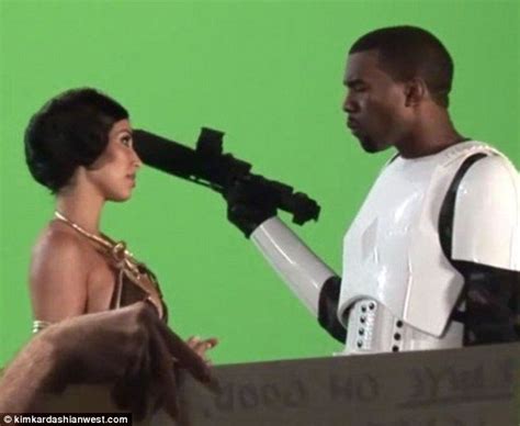 Kim Kardashian Shares Flashback Star Wars Photoshoot With Kanye West