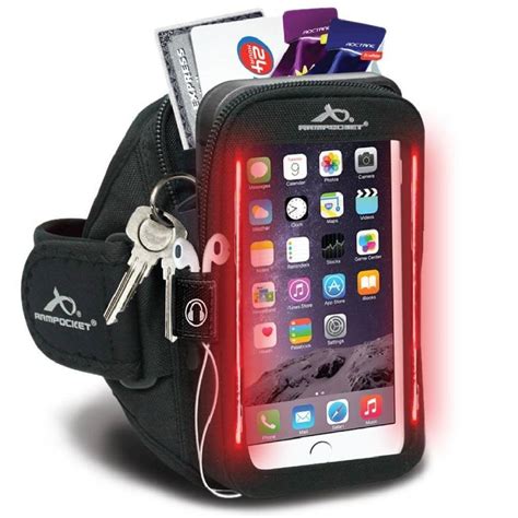 Led Smartphone Armband And Running Phone Holder For Iphone 8