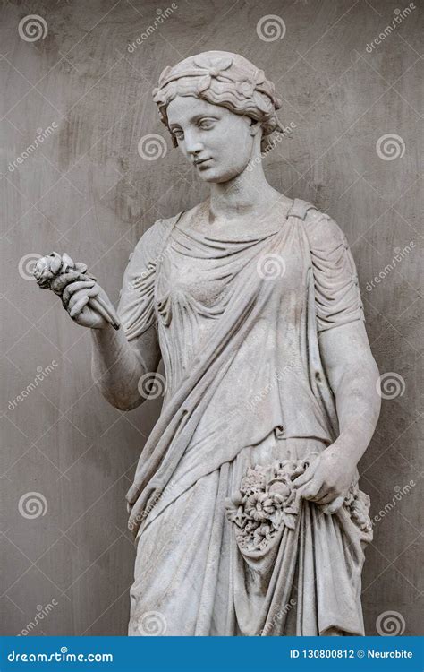 Greek Woman Statue Face