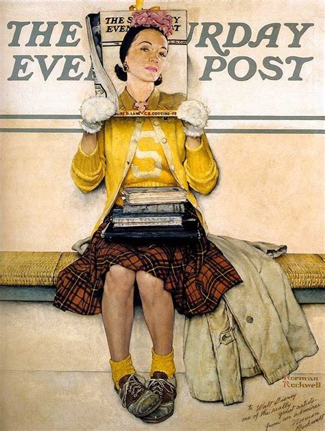 Double Take Norman Rockwell American 1894 1978 The Saturday