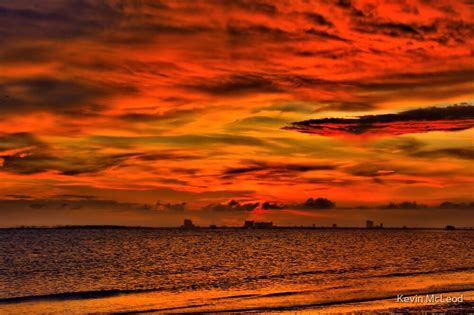 Ocean Springs Sunset By Kevin Mcleod Redbubble