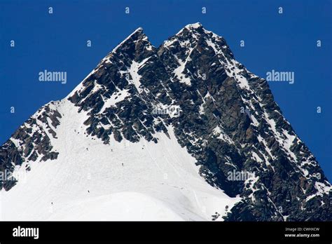 Grossglockner Highest Mountain In Austria Stock Photo Alamy