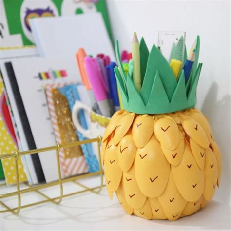 34 Pineapple Crafts To Brighten Your World Pineapple Crafts Arts And