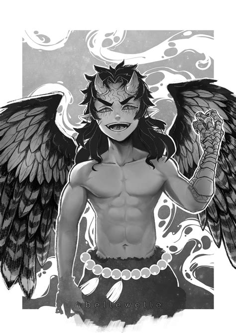 Demon Slayer Hantengu Urogi By Bellewelle On Deviantart Demon