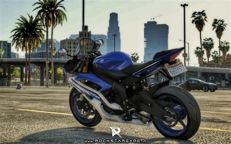 دانلود مود موتور Yamaha Yzf R6 2015 برای Gta V راک استار گیم