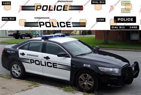 Chesapeake, VA Police Department — Cardinal Police Diecast